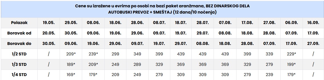vila niki nea vrasna cenovnik Cenovnik