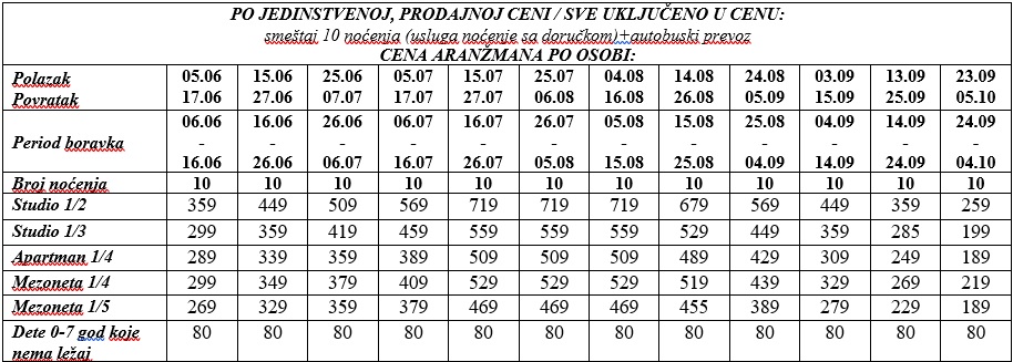 hotelapp villagio maistro lefkada bus cenovnik Cenovnik